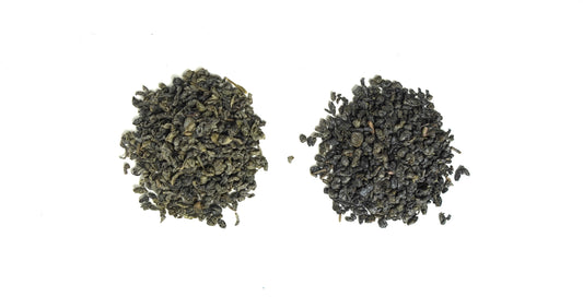 Het verschil tussen biologische gunpowder thee en gewone gunpowder thee