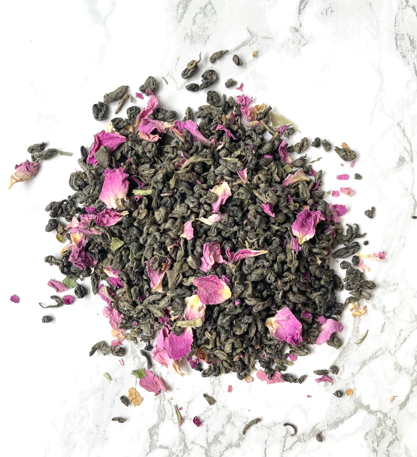 Bio Mgouna: Gunpowder Green Tea & Roses